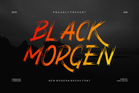 Black Morgen Font Review: A Bold Typeface for Modern Brand Campaigns