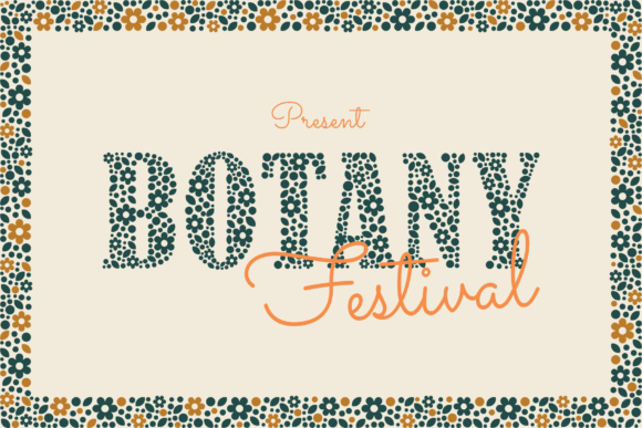 Botany Festival: A Serif Font That Brings Nature to Your Digital Design