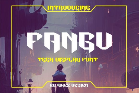 Fangu: The Modern Display Font for Bold Brand Identity