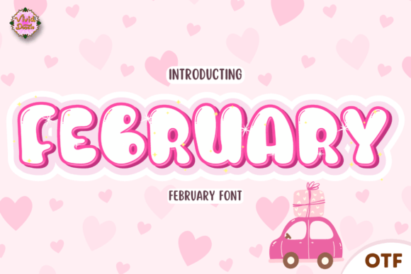 Feburary Typeface: Elevating Romantic Campaigns with Expressive Display Typography