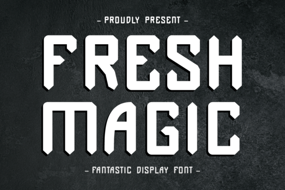 Fresh Magic: A Display Font That Adds Whimsy to Your Brand