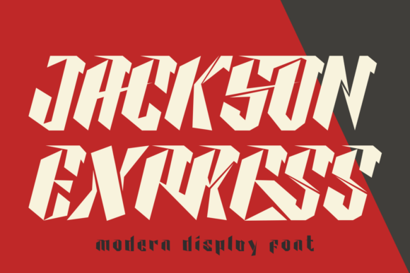 Jackson Express: The Display Typeface That Drives Campaign Impact