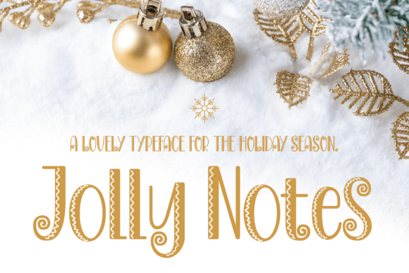Jolly Notes: A Warm Display Typeface for Editorial Design