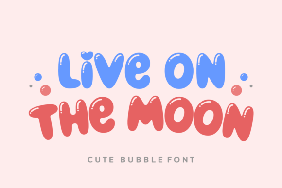Live on the Moon: A Quirky Display Font for Editorial Design