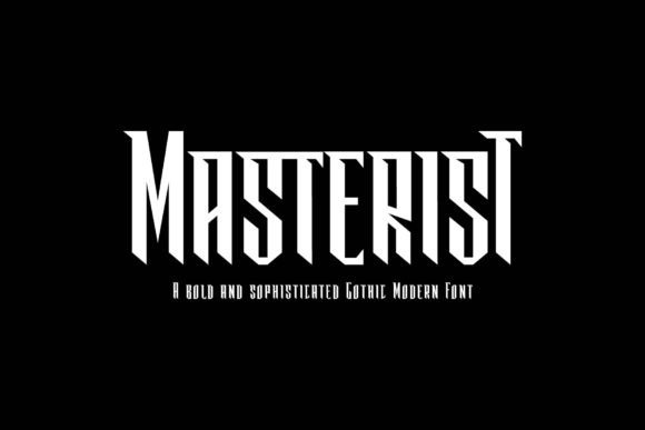 Masterist: The Bold Display Typeface for Scroll-Stopping Brand Visuals