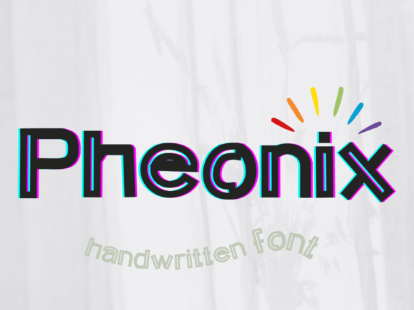 Pheonix: A Quirky Display Typeface for Bold Brand Identities