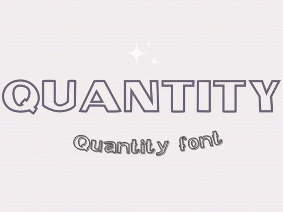 Quantity: A Display Typeface for Distinctive Editorial Identity