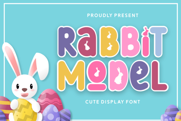 Rabbit Model: A Joyful Display Typeface for Modern Editorial Design