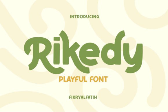 Rikedy: The Playful Display Typeface for Scroll-Stopping Social Content
