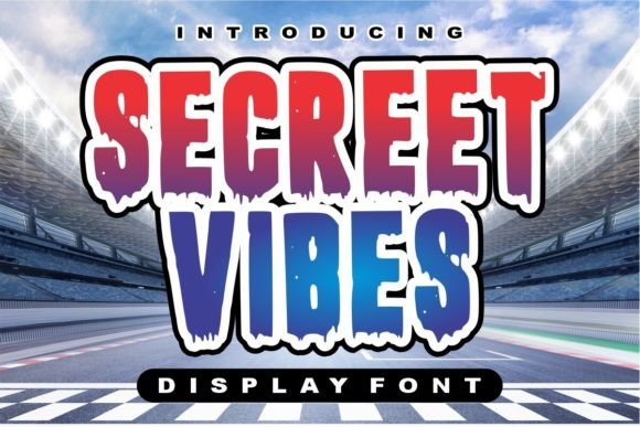 Secreet Vibes: Elevating Digital Brand Identity with Retro Grunge Typography