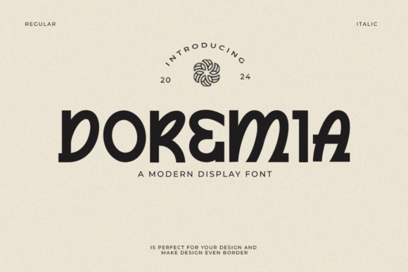 Upgrade Your Brand Identity with Doremia Display Font