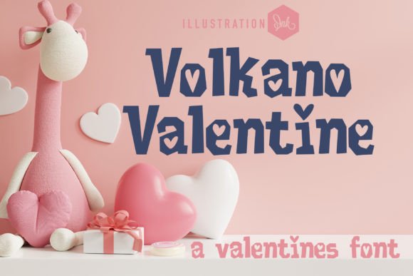 Volkano Valentine: The Creative Display Font for Bold Branding